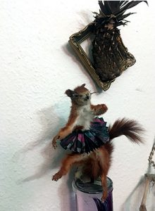 # squirrel #dermoplastik #eichhörnchen #tanzen #dancing #ballerina #präparat #annegeorgius #corpusdelicti #principia.discordia
